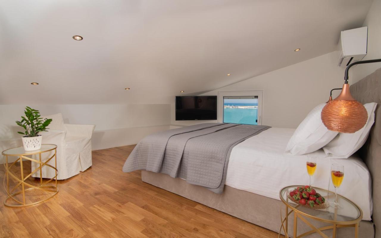 Minimal Loft With Sea View Over Zakynthos Harbor! Kültér fotó